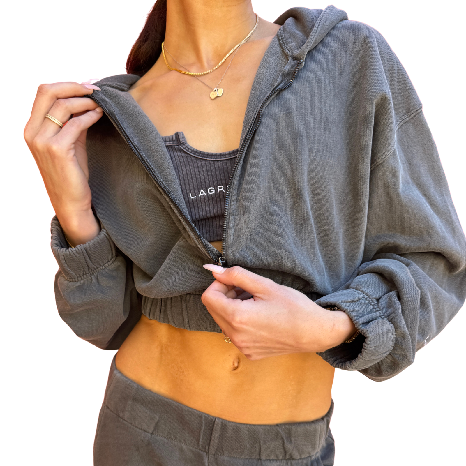 Talentless | Zip Crop Jacket