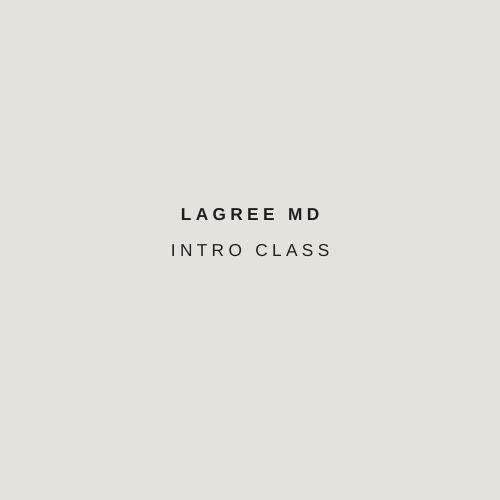 Intro Class
