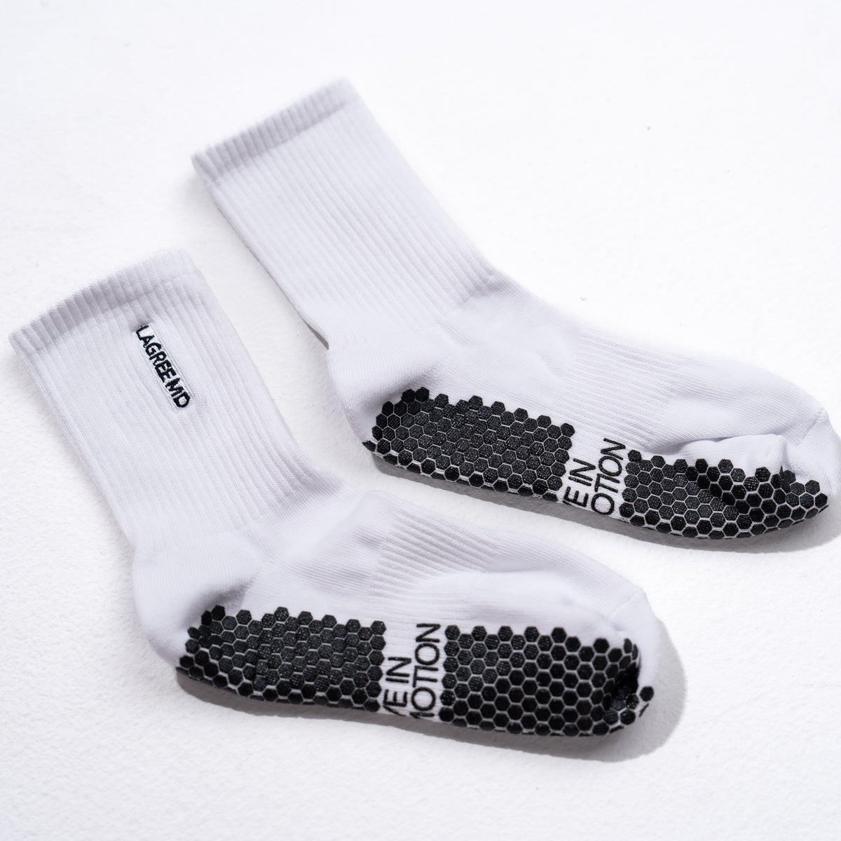 Lucky Honey | Custom LMD Crew Grip Socks