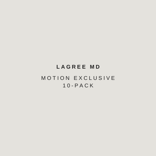 Lagree MD x Motion Exclusive - 10 Pack
