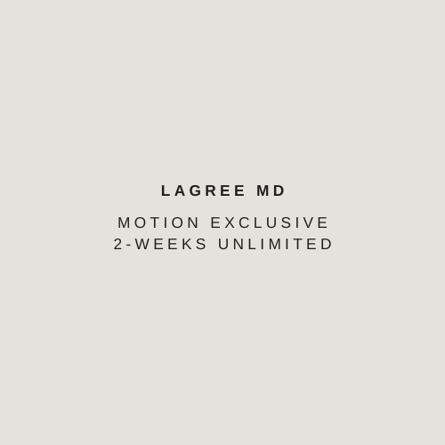 Lagree MD x Motion Exclusive - 2 Weeks Unlimited