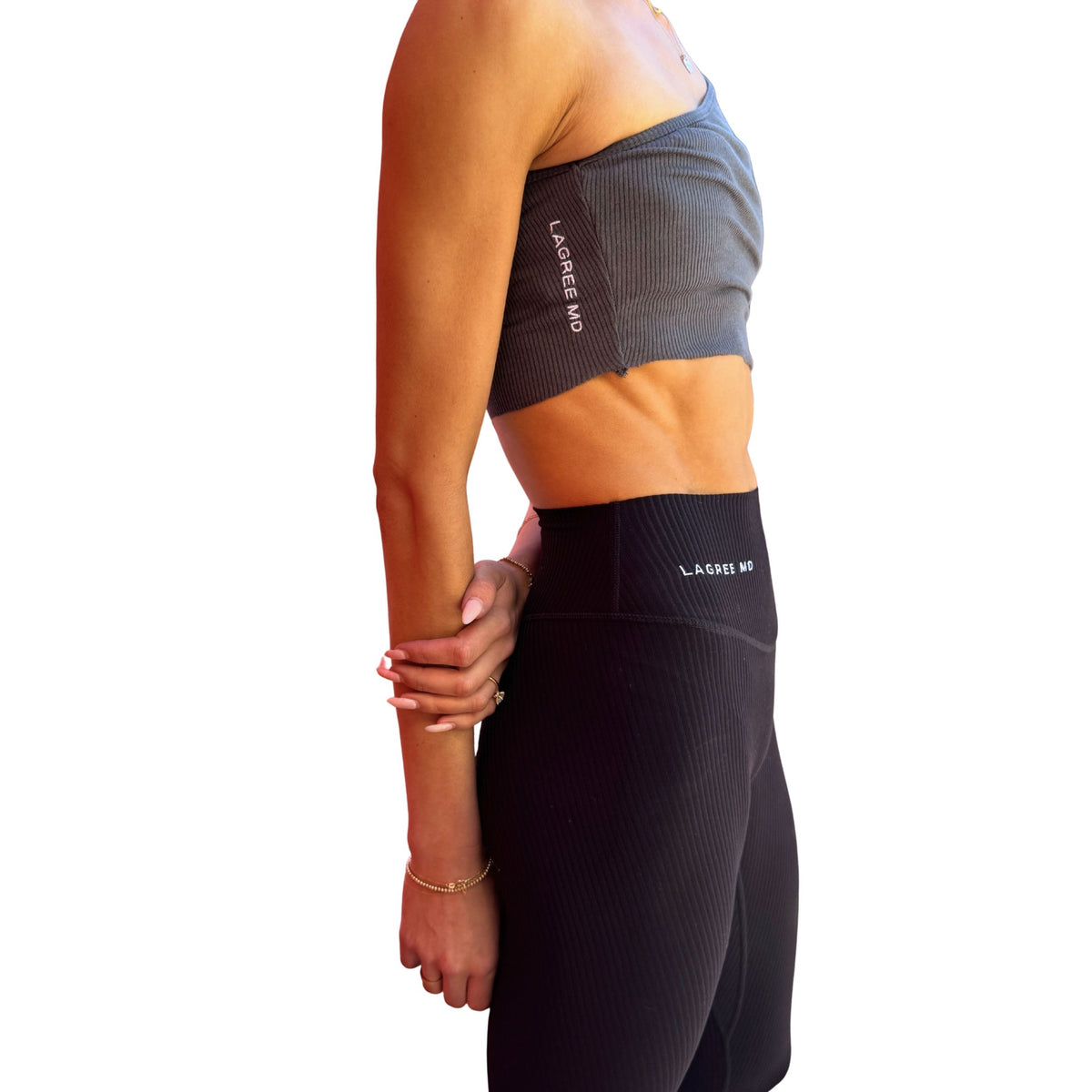 Talentless | Asymmetrical Crop Tank