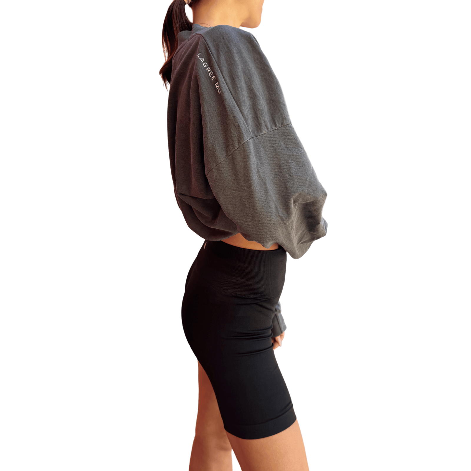 Talentless | Crop Long Sleeve Cinch