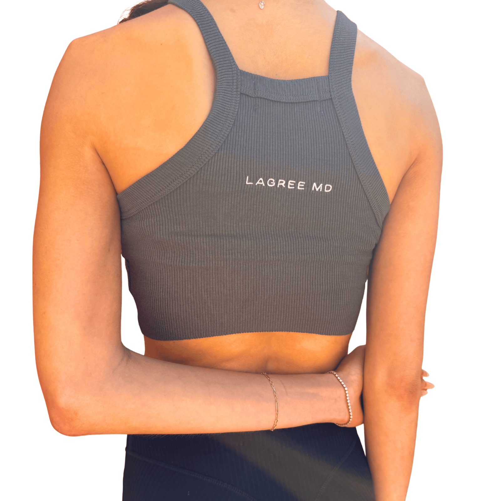 Talentless | Crop High Neck Tank